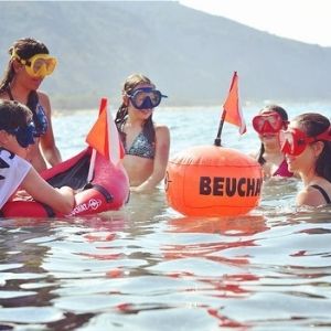 Sortie de snorkeling pour les enfants des camps d'été WWF